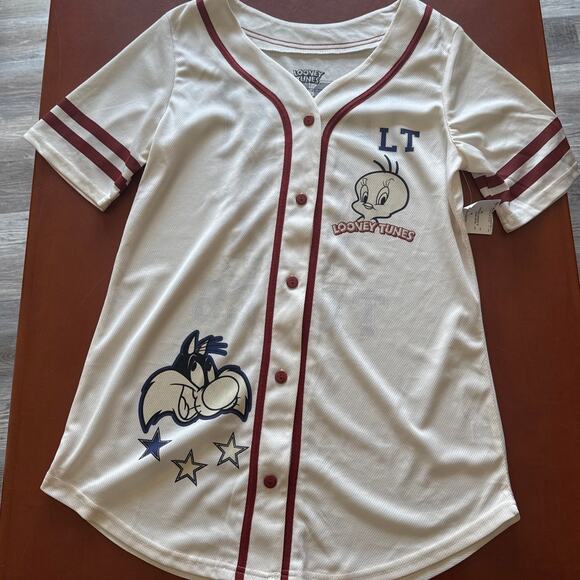 Looney Tunes Baseball Jersey Tweety Bird, Sylvester, Bugs Bunny JXL - Picture 2 of 8